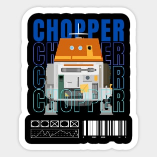 Chopper Sticker